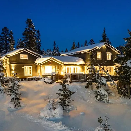 Lovsangeren 1,5 Hour From Oslo - 6 Bedrooms - 14 Sleeps - Sauna Villa