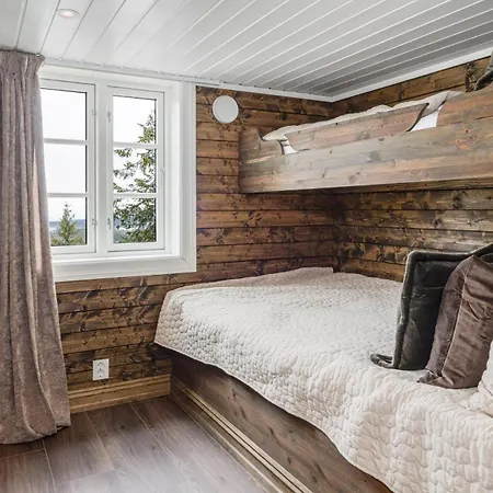 Сasa de vacaciones Lovsangeren - Badestamp Sauna - 14 Gjester - 60 Min Oslo Gardermoen Flyplass Nordset